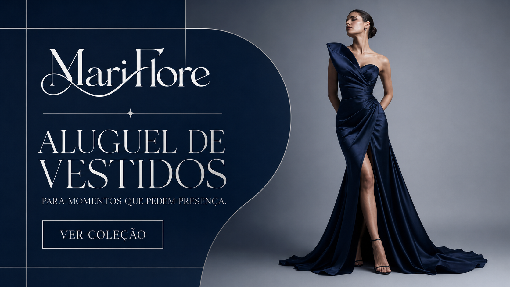 MariFlore. Aluguel de vestidos. Para momentos que pedem presença.